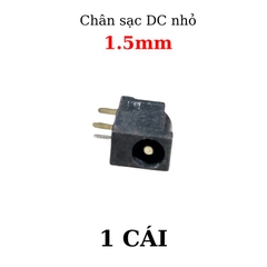 Jack, Giắc sạc DC 1.5mm loại nhỏ chân sạc đèn pin