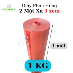 Giấy Phim Cách Điện Hồng Dày 0.3mm