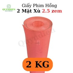 Giấy Cách Điện Hồng Khổ 1 Mét Dày 0.25mm