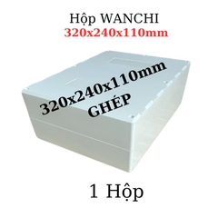 Hộp Nhựa ABS GHÉP WANCHI 320x240x110mm Màu Trắng