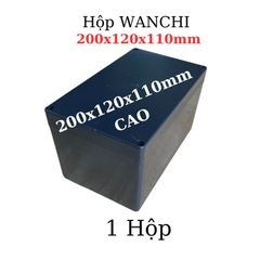 Hộp Nhựa ABS WANCHI 200x120x110mm Đen Đục