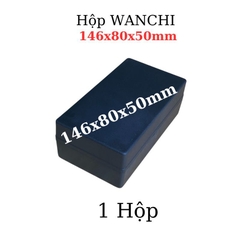 Hộp Nhựa ABS WANCHI 146x80x50mm Màu Đen