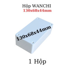 Hộp Nhựa ABS WANCHI 130x68x44mm Màu Trắng