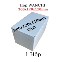 Hộp Nhựa ABS WANCHI Cao 200x120x110mm Trắng Đục