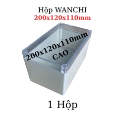 Hộp Nhựa ABS WANCHI 200x120x110mm Trắng Trong
