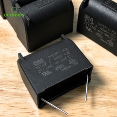 Tụ Bếp Từ 10uF 275VAC/400VDC Màu Đen Loại Đứng Xát Nhỏ