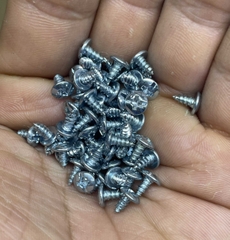 Ốc vít M3 dài 7mm ren xoắn nhọn đầu dù Túi 100 con=40g