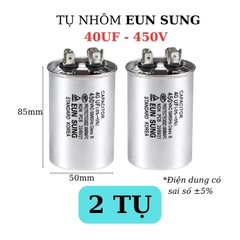Tụ Nhôm Kapa EUN SUNG 40uF 450V