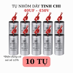 Tụ Nhôm Dây 40uF - 450V