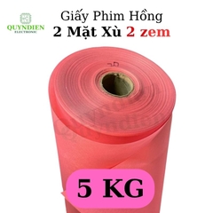 Giấy Cách Điện Hồng Khổ 1 Mét Dày 0.2mm