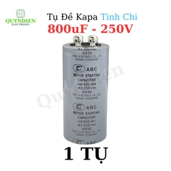 Tụ Đề Khởi Động Motor 800uF 250VAC Tụ Kapa TinhChi ABC
