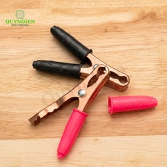 Kẹp Bình Ắc Quy 75A Mạ Đồng Đỏ Đen