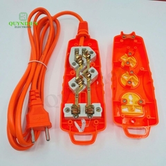 Ổ Cắm Siêu Tải 3 Lỗ Chéo 3000W (Dây Dài 10 Mét)