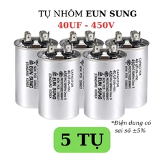 Tụ Nhôm Kapa EUN SUNG 40uF 450V