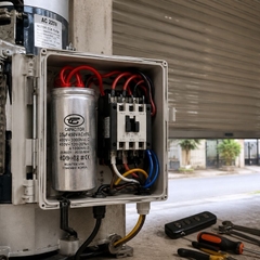 Tụ Nhôm Dây 40uF - 450V