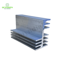 Nhôm tản nhiệt 2 tầng 7 cánh dài 8.5cm nhôm 2 vế 85x44x29mm