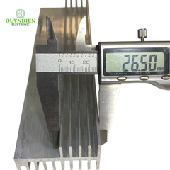 Nhôm tản nhiệt 2 tầng 10 cánh 70x58x32mm