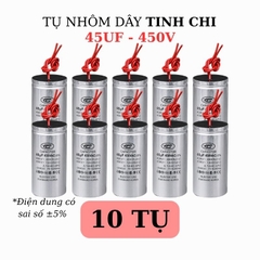 Tụ Nhôm Dây 45uF - 450V