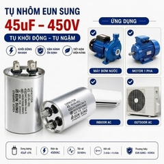 Tụ Nhôm Kapa EUN SUNG 45uF 450V