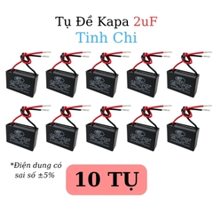 Tụ Đề Kapa Vuông Tinh Chi 2uF 450VAC