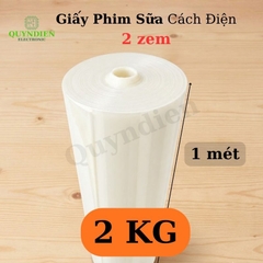 Giấy Phim Sữa Cách Điện 2 Mặt Bóng Dày 0.2mm