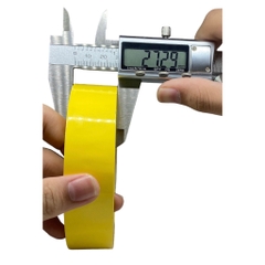 Băng dính quấn biến áp xung chịu nhiệt màu vàng Size 27mm dài 66m
