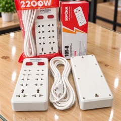 Ổ cắm lõi sứ chống cháy Con tắc 10 cửa 2200W