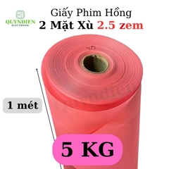 Giấy Phim Cách Điện Hồng Dày 0.25mm