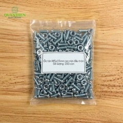 Ốc Vít M5x15mm Có Kèm Tán
