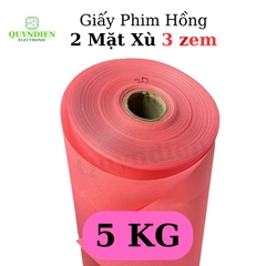 Giấy Cách Điện Hồng Khổ 1 Mét Dày 0.3mm
