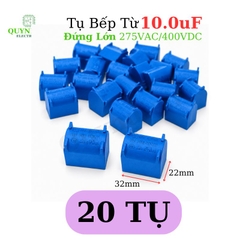 Tụ bếp từ 10uF - 400V Đứng Xát Lớn