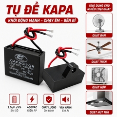 Tụ Đề Kapa Vuông Tinh Chi 2.5uF 450VAC