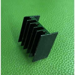 Nhôm tản nhiệt 2 kim 25x23x16mm cho transistor TO-220