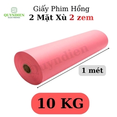 Giấy Phim Cách Điện Hồng Dày 0.2mm