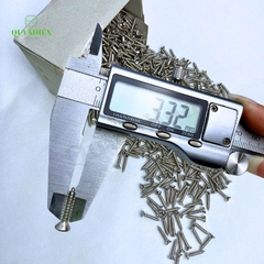 Ốc vít Thái M4x15mm ren xoắn đầu Col dài 15mm - 1.000 Con