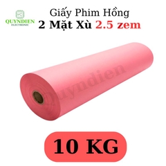 Giấy Cách Điện Hồng Khổ 1 Mét Dày 0.25mm