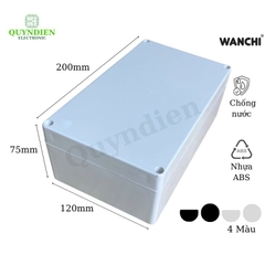 Hộp Nhựa ABS Wanchi 200x120x75mm
