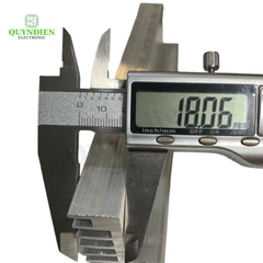 Nhôm tản nhiệt 2 tầng 10 cánh 70x58x32mm
