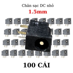 Jack, Giắc sạc DC 1.5mm loại nhỏ chân sạc đèn pin