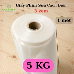 Giấy Phim Sữa Cách Điện 2 Mặt Bóng Dày 0.3mm