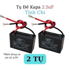 Tụ Đề Kapa Vuông Tinh Chi 2.5uF 450VAC