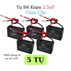Tụ Đề Kapa Vuông Tinh Chi 2.5uF 450VAC