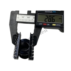 Khuôn Nhựa EC4215 (9+9) Tròn Đứng dùng lõi ferrit EC 42x42x15mm