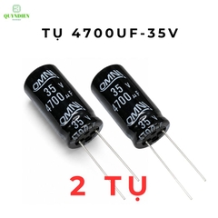 Tụ Lọc Nguồn 4700uF/35V Màu ĐEN