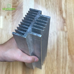 Nhôm 2U dài 400mm (400x84x58mm) loại dày, tản nhiệt cho main công suất