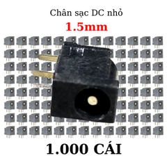 Jack, Giắc sạc DC 1.5mm loại nhỏ chân sạc đèn pin