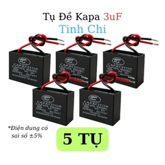 Tụ Đề Kapa Vuông Tinh Chi 3uF 450VAC