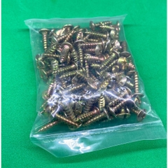 Ốc vít đầu dù răng xoắn 4mm dài 15mm một Túi khoản 100 con khoản 110g