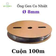 Gen co nhiệt size 8mm màu đen