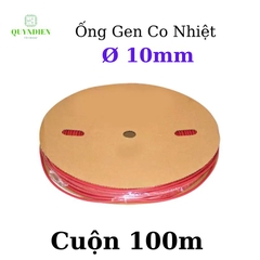 Gen co nhiệt size 10mm màu Đỏ